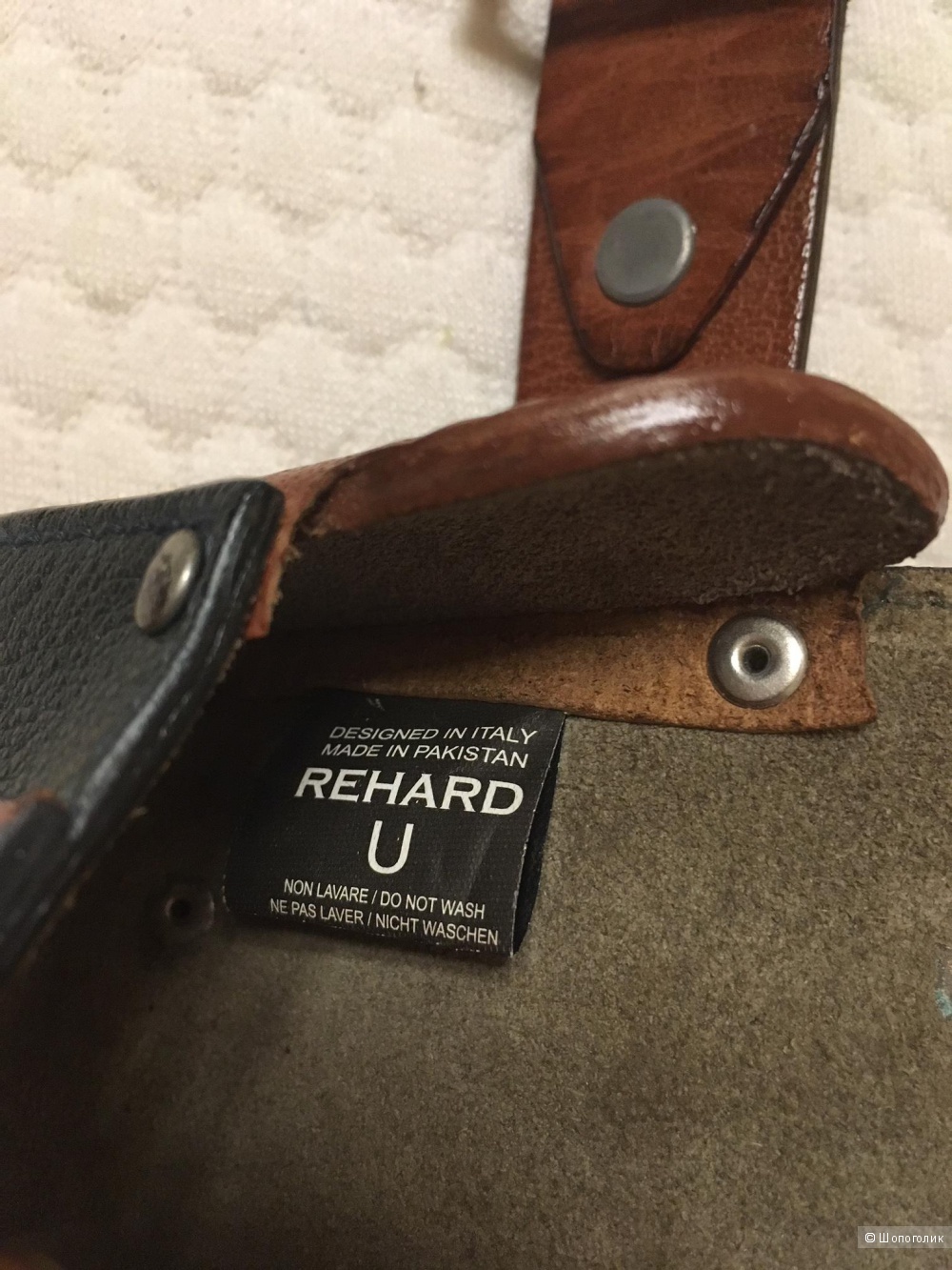Сумка на пояс  Richard genuine leather.