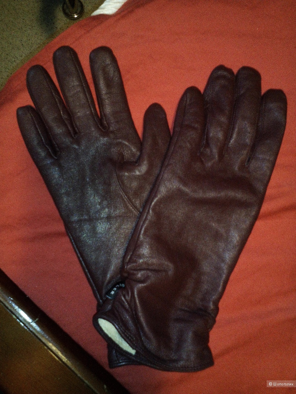 Перчатки кожаные Hofler, Финляндия, размер 8,5