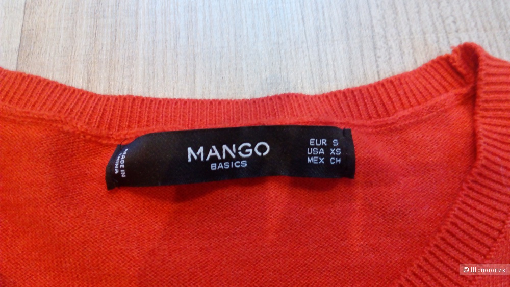 Джемпер mango s размер