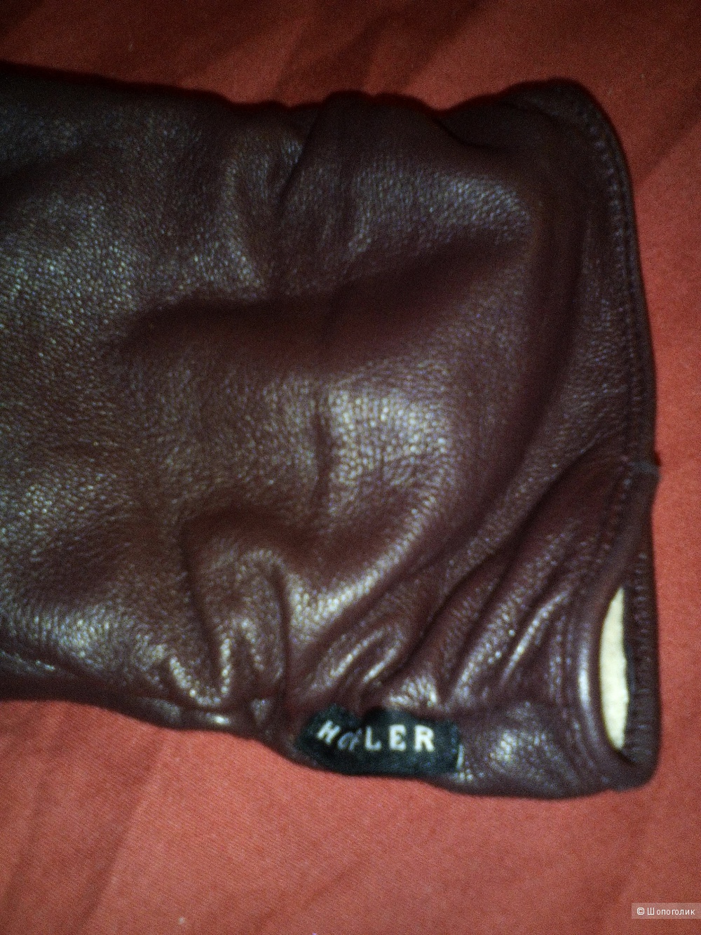 Перчатки кожаные Hofler, Финляндия, размер 8,5