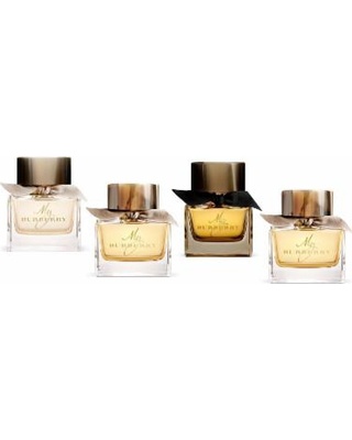 Burberry Miniature Gift Set: 2 x My Burberry 5ml EDP, My Burberry 5ml EDT, Burberry Black Parfum 5ml