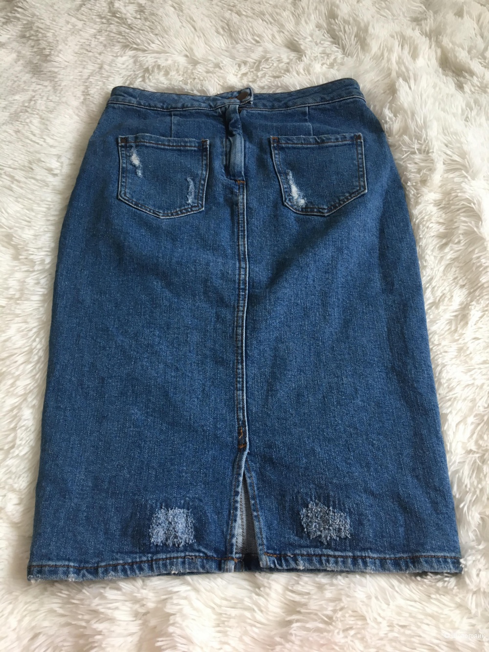 Комплект джинсовка H&M, размер S+Юбка Denim co, размер S
