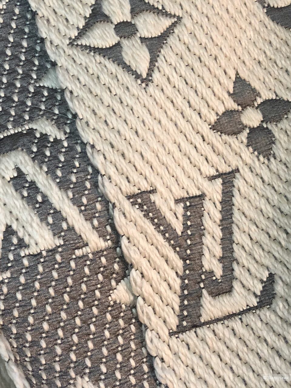 Шарф Louis Vuitton Cream, 180/30