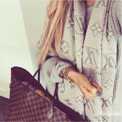 Шарф Louis Vuitton Cream, 180/30