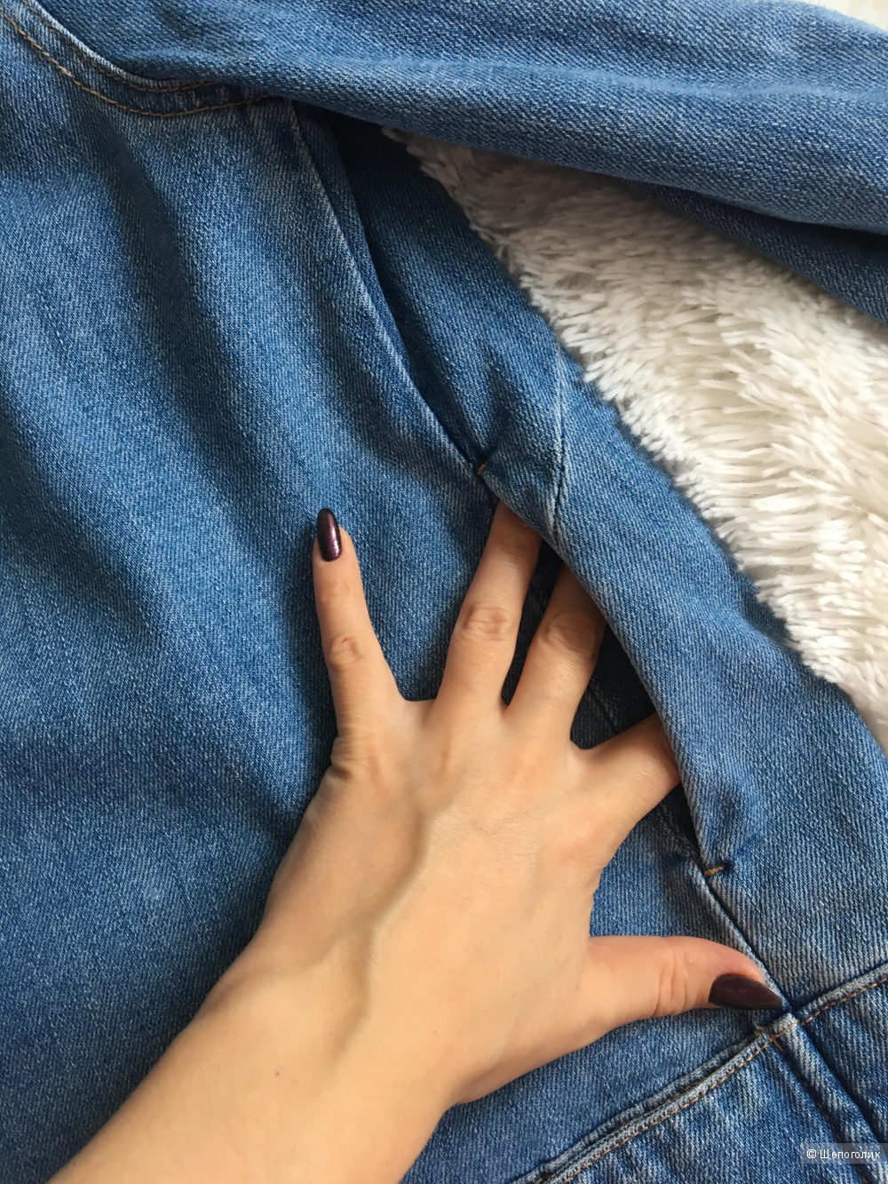 Комплект джинсовка H&M, размер S+Юбка Denim co, размер S