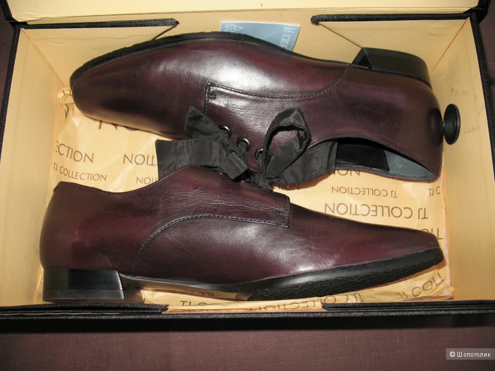 Туфли со шнурками TJ Collection, размер 37