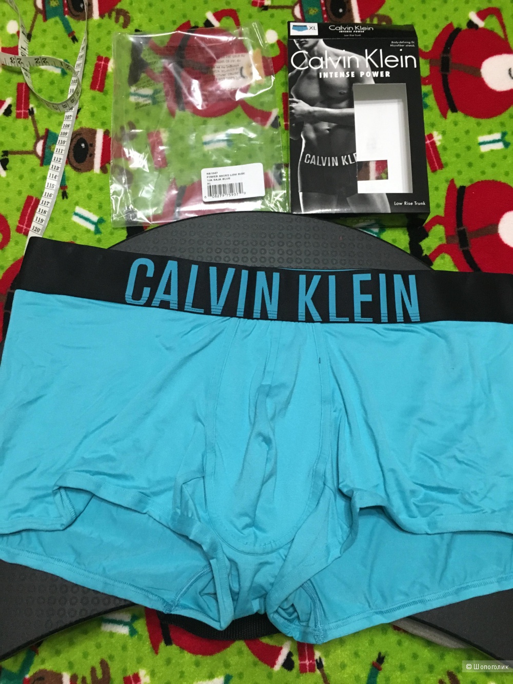 Мужские трусы-боксеры Calvin Klein Underwear Power Low Rise Trunks, р. XL