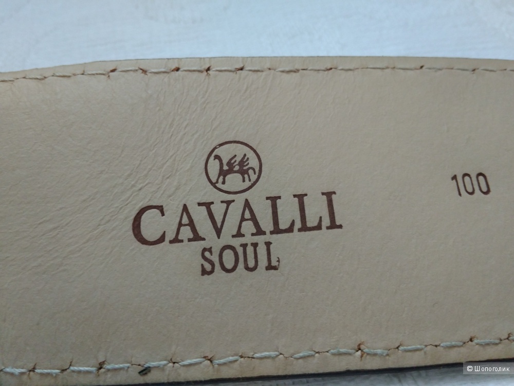 Кожаный ремень Roberto Cavalli 100см
