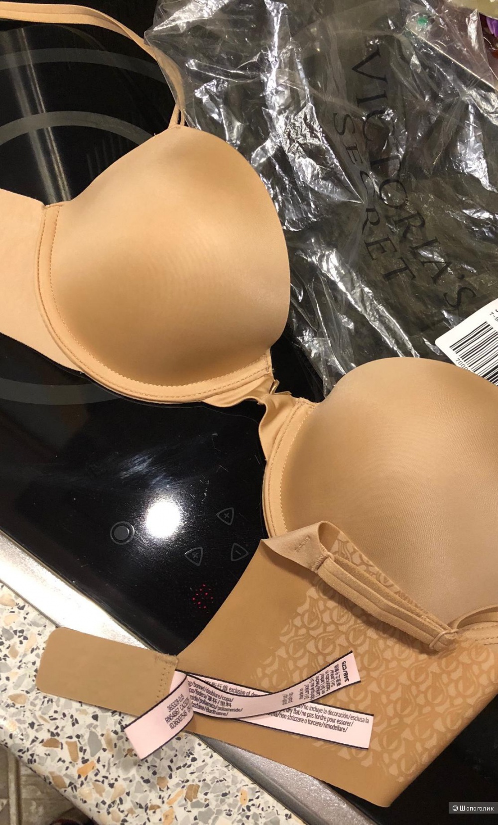 Sexy Illusions by Victoria's Secret Push-Up Plunge Bra бюсгалтер 34В(75С)