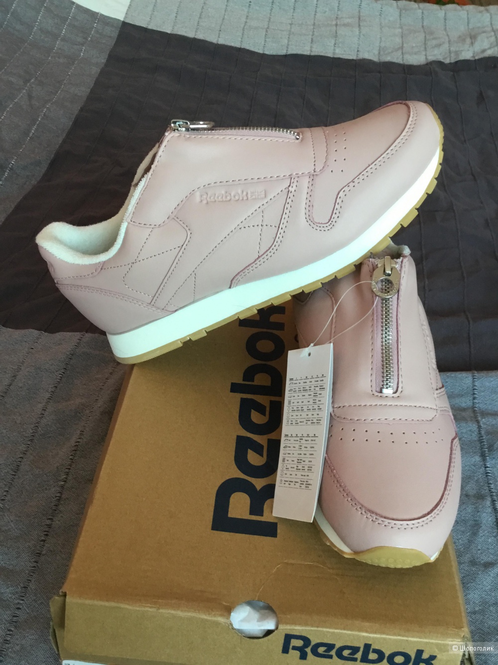 Кроссовки Reebok Classic, размер 7UK