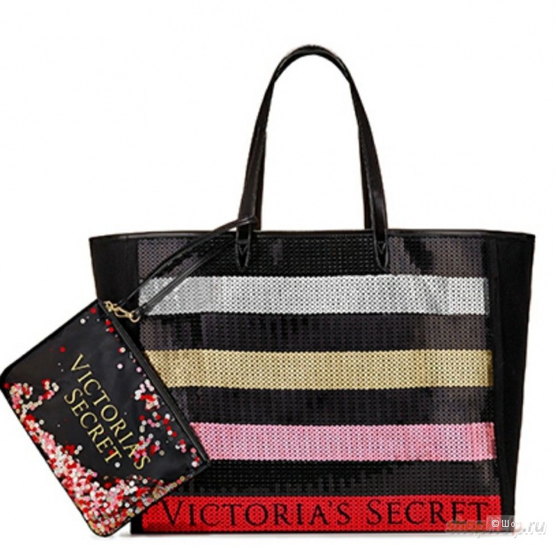 Сумка с пайетками Victoria’s Secret