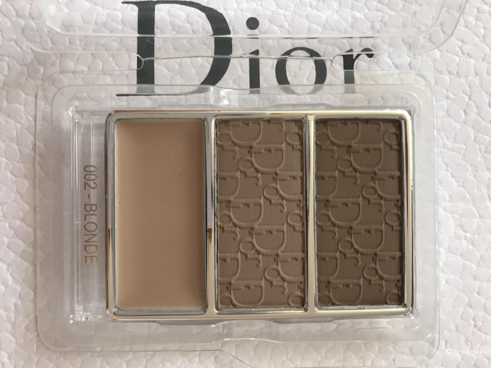 Тестер палеткам для бровей Dior
