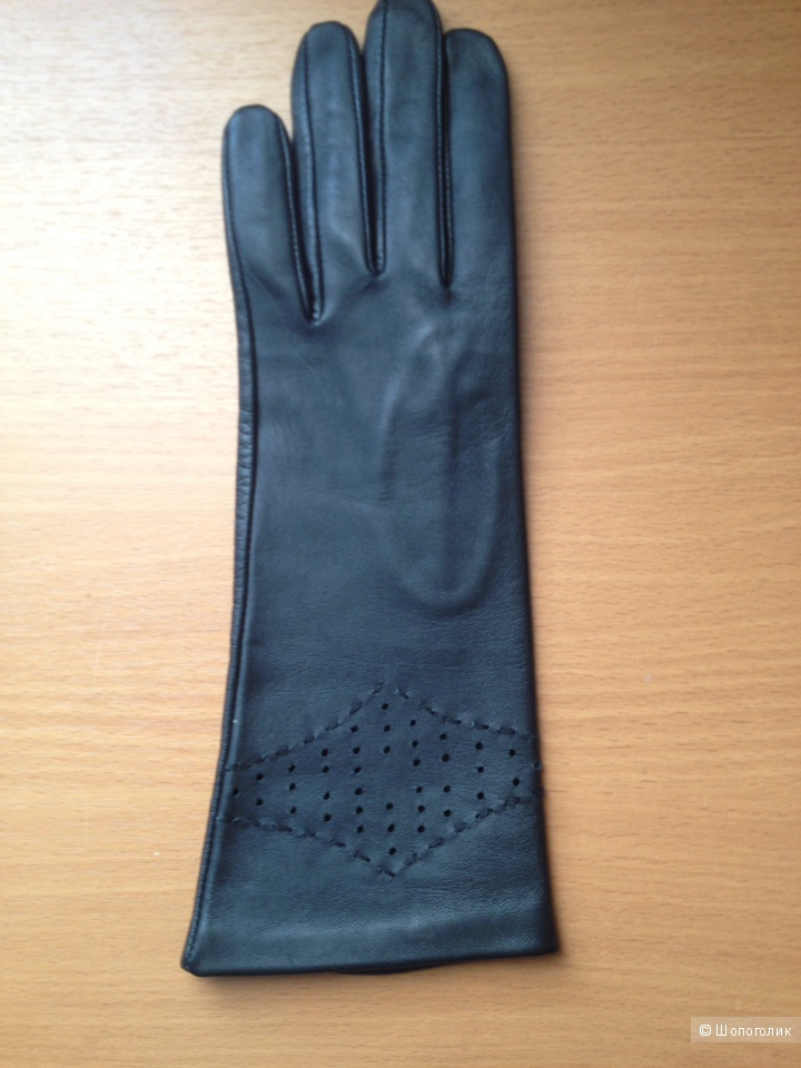 Перчатки кожаные женские, размер производителя 7