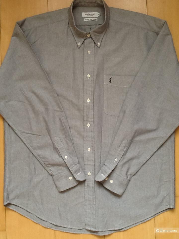 Мужская рубашка OXFORD YSL,размер XL