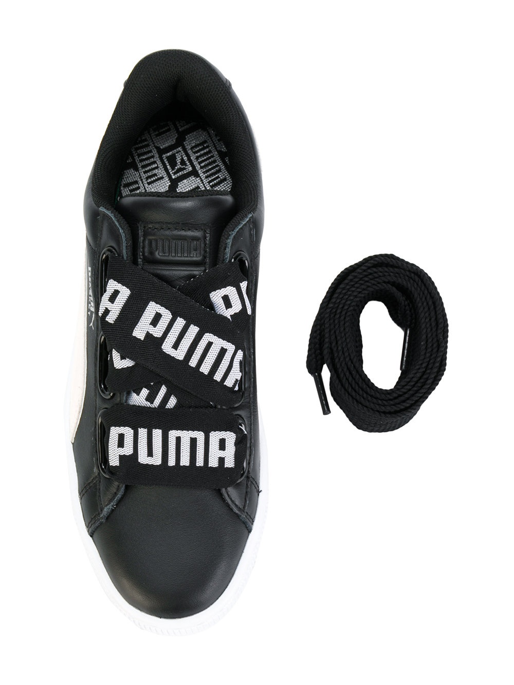 Кожаные кеды Puma 'Basket Heart DE', размер 5UK, 25 см по стельке