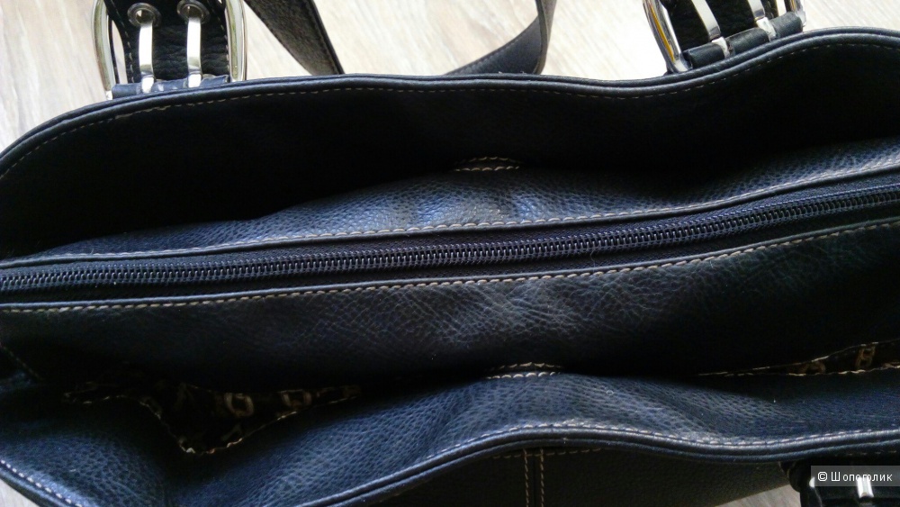 Кожаная сумка Tignanello