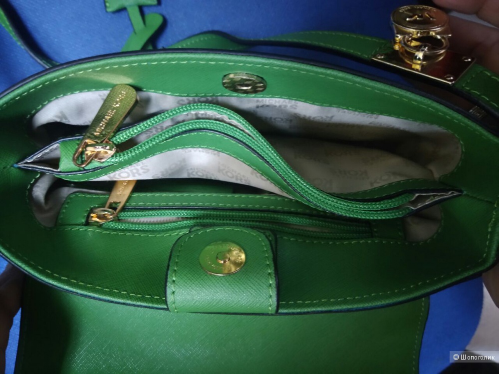 Michael Kors: сумка, кожа сафтяно, оригинал
