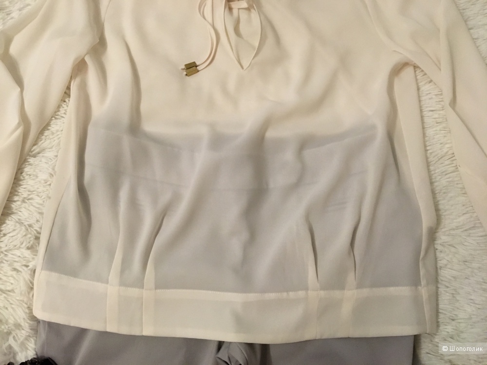 Комплект блузон H&M, размер S+Брюки Loft Ann Tailor, размер S+ сумка no name
