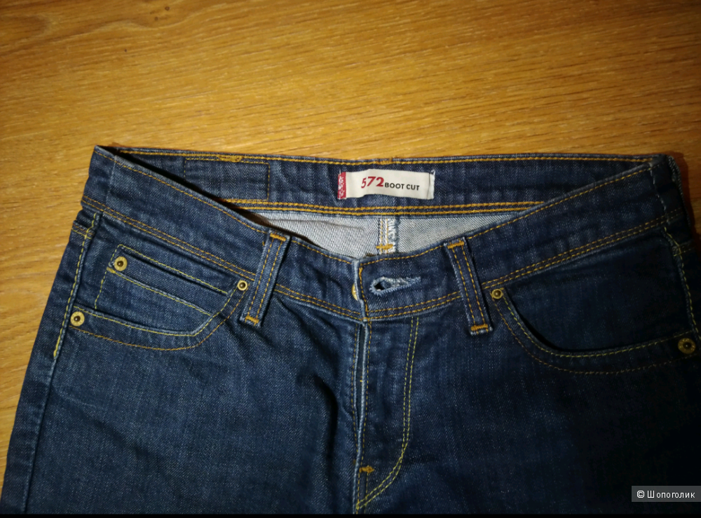 Джинсы Levi's модель 572 bootcut, размер W30 L32