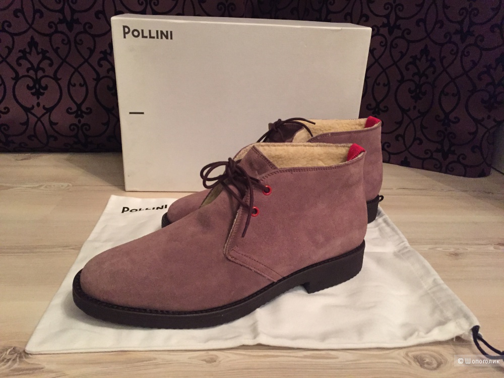 Ботинки мужские Pollini, р.43