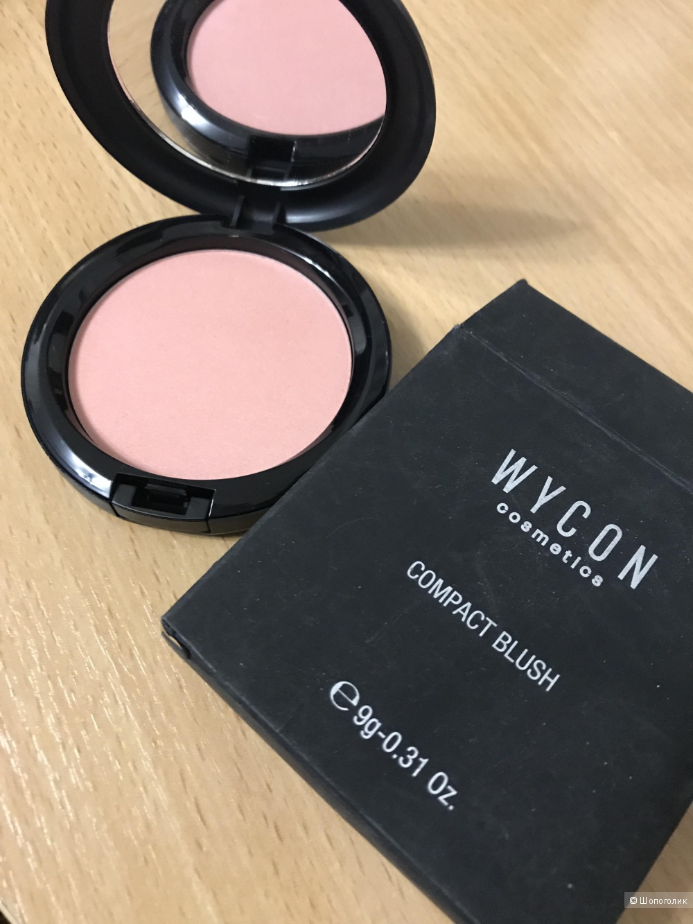 Компактные румяна итальянского бренда WYCON