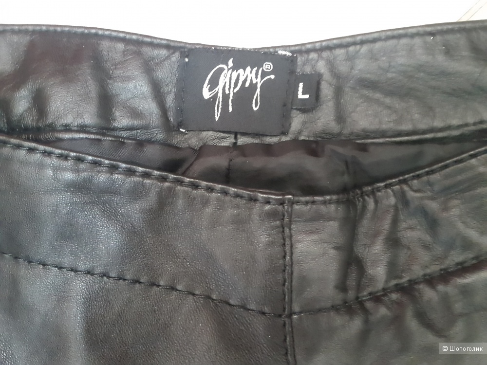 Кожаные брюки леггинсы Gypsy размер L