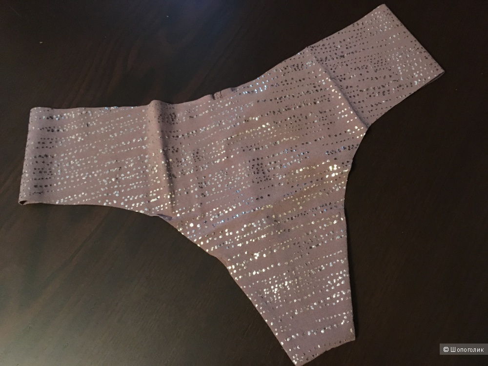 Бесшовные трусики - стринги Victoria's Secret, размер S (сет из 3 штук)