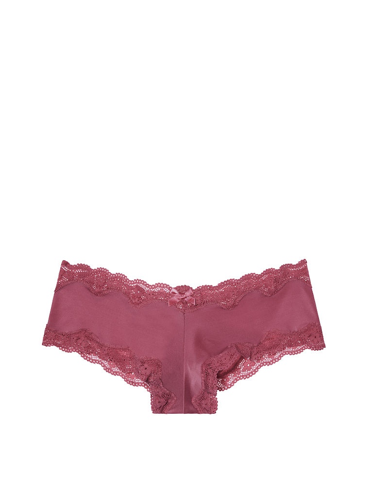 Трусики Victoria's Secret Very Sexy Lace-Trim Cheeky Panty, размер XS (сет из 3 штук)