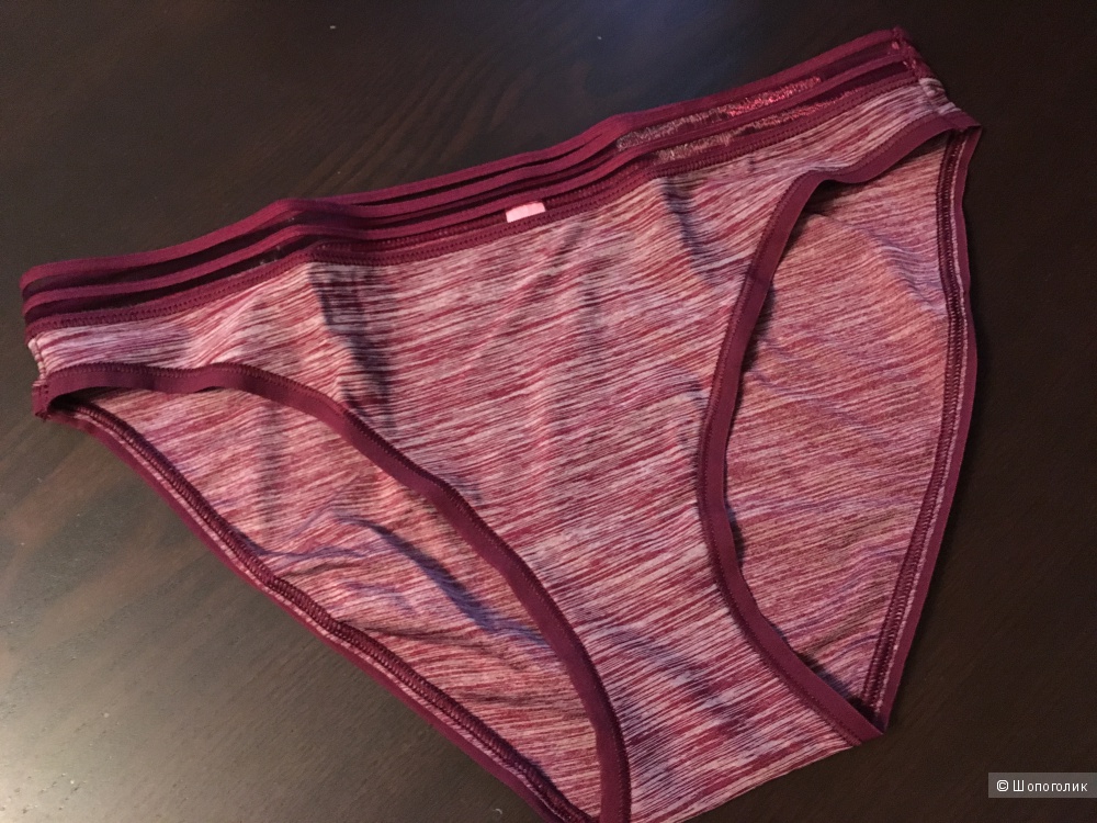 Трусики бикини Victoria's Secret Marl Bikini Panty, размер S (сет из 3 штук)