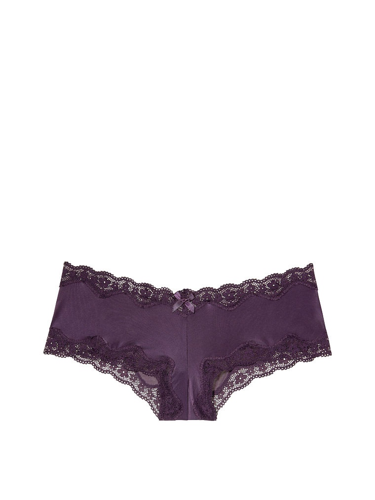 Трусики Victoria's Secret Very Sexy Lace-Trim Cheeky Panty, размер XS (сет из 3 штук)