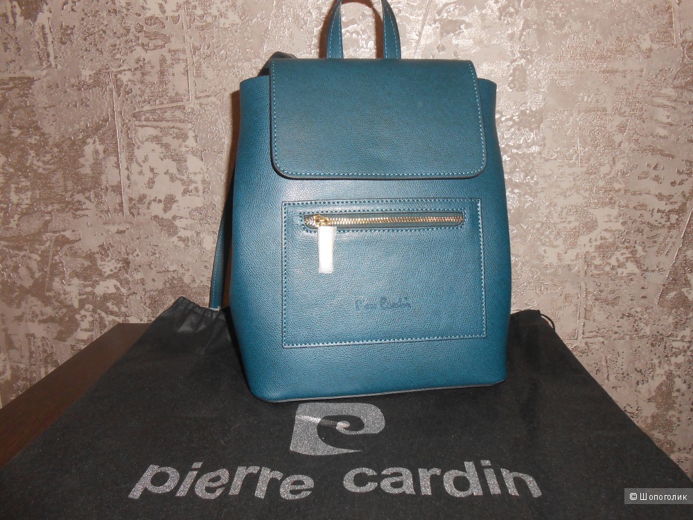 Рюкзак Pierre Cardin Made in Italy кожа