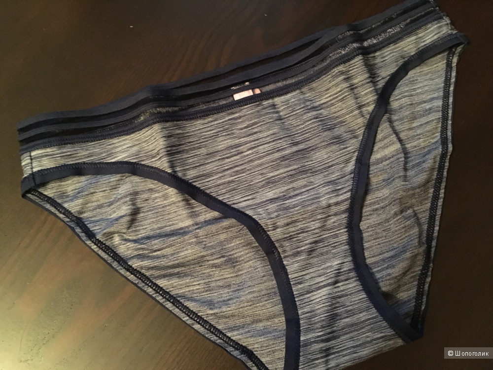 Трусики бикини Victoria's Secret Marl Bikini Panty, размер S (сет из 3 штук)