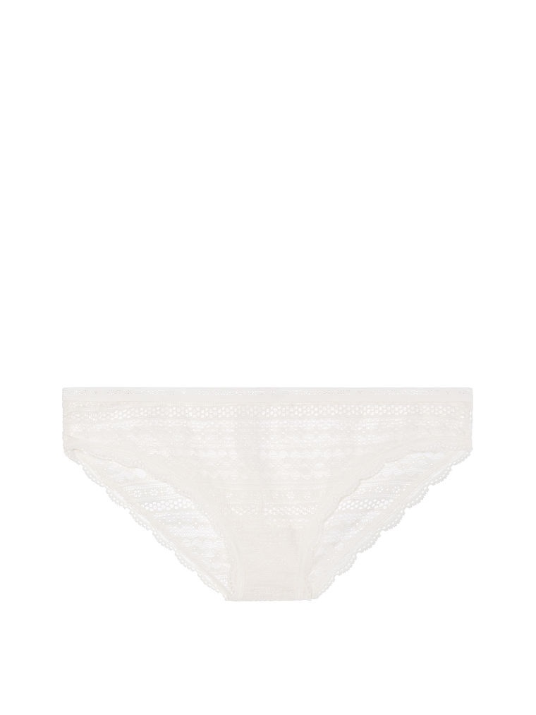 Кружевные трусики бикини Victoria's Secret, размер S (сет из 3 штук)