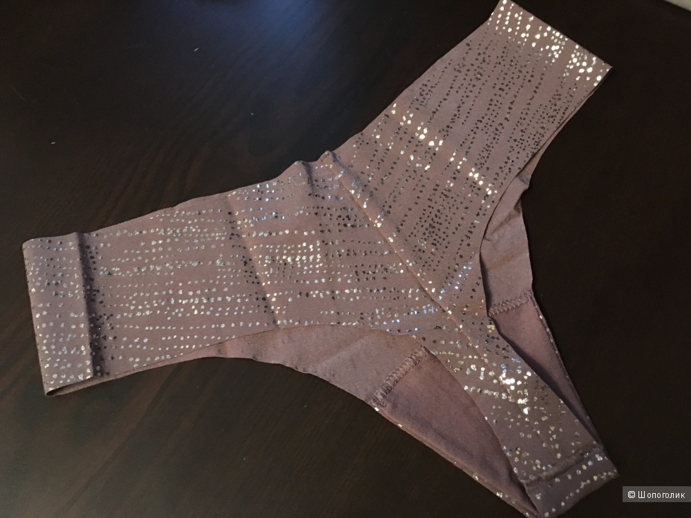 Бесшовные трусики - стринги Victoria's Secret, размер S (сет из 3 штук)