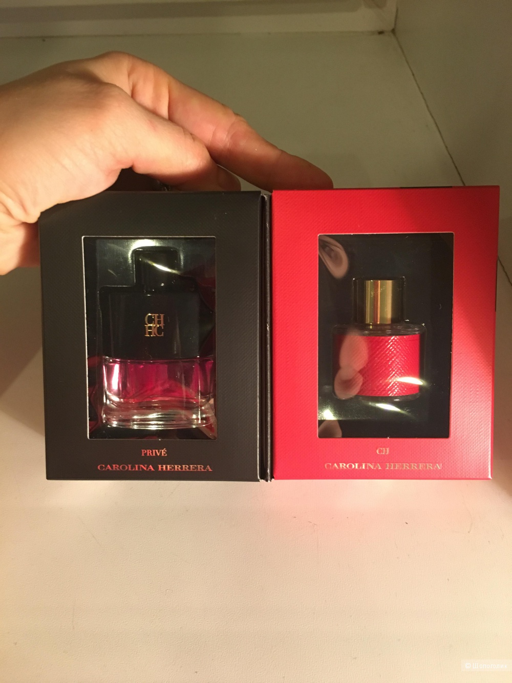 Набор парфюма Carolina Herrera Prive 7ml и Carolina Herrera CH 8ml