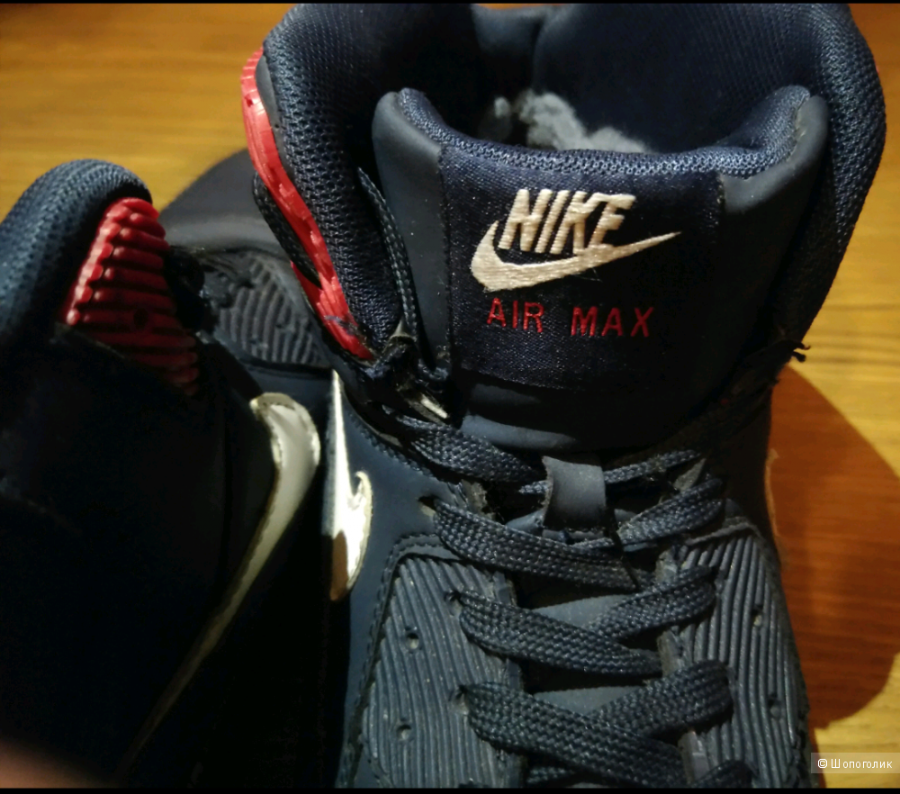 Кроссовки зимние, Nike Air Max 90 , 42 размер