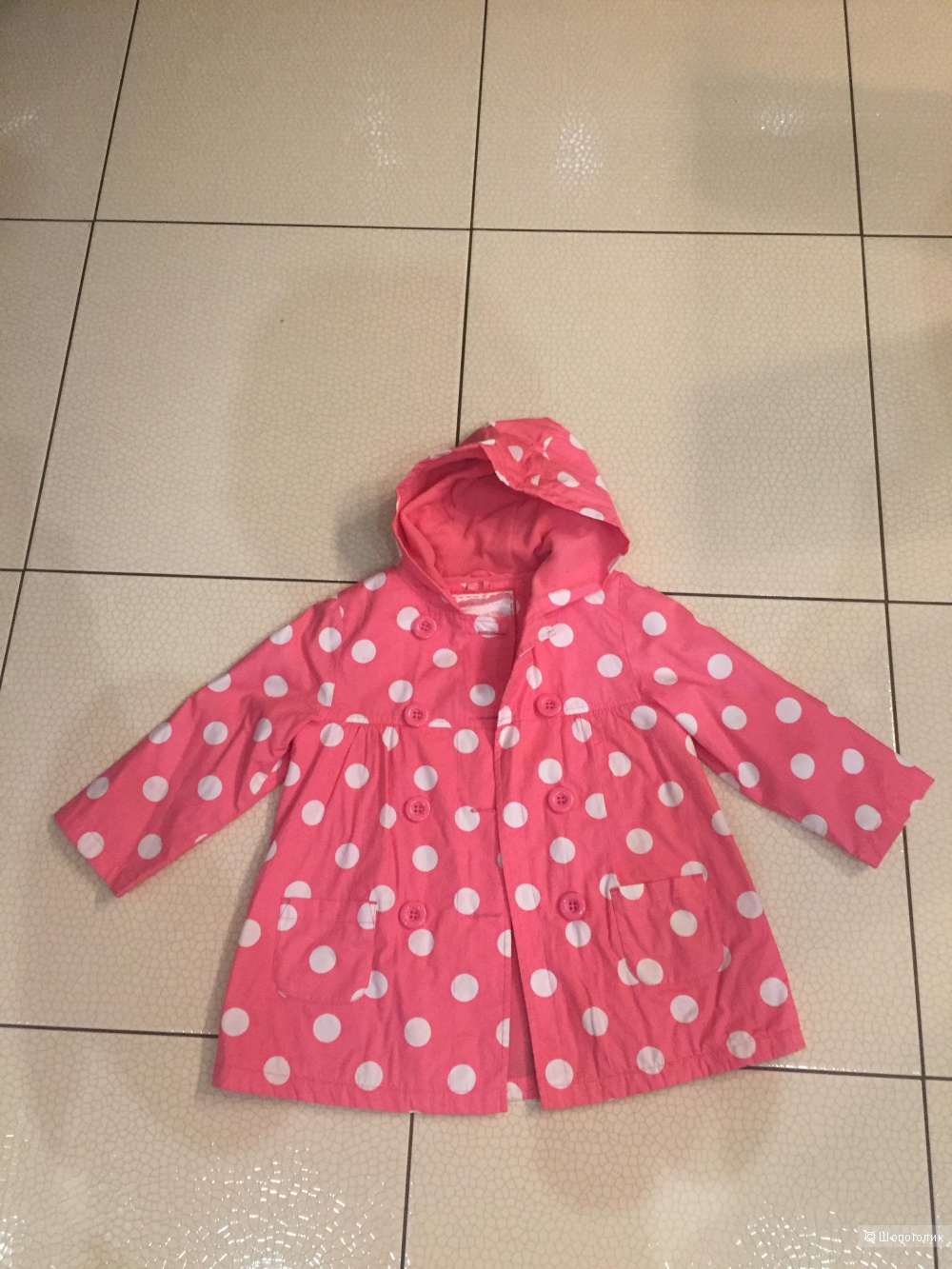 Плащ для девочки Mothercare р 104