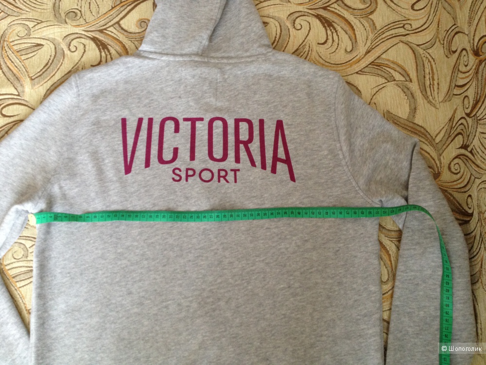 Комплект спортивный Victoria's Secret, размер S (толстовка на молнии с капюшоном, тренировочные брюки)