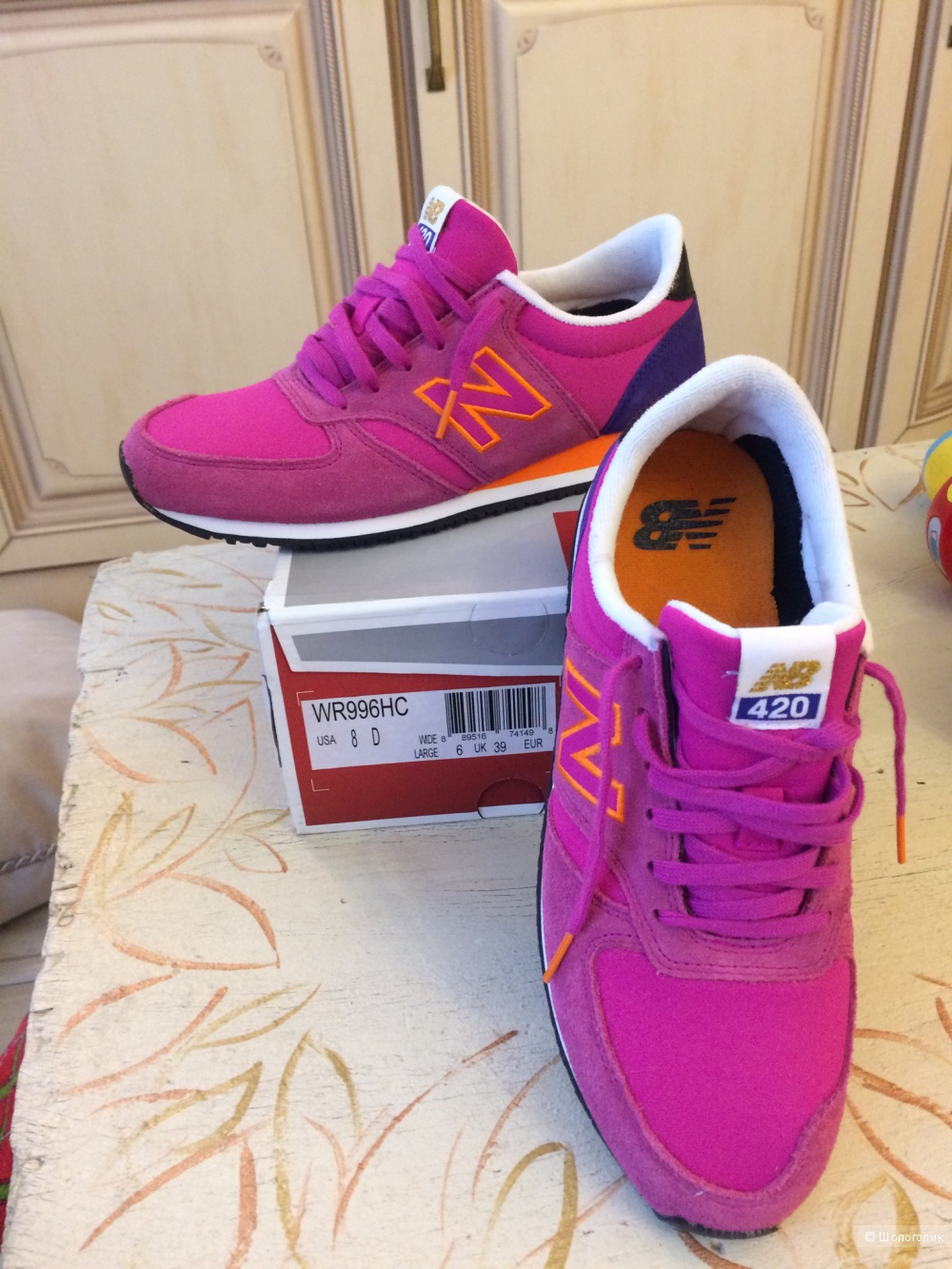 Кроссовки NEW BALANCE, размер 38