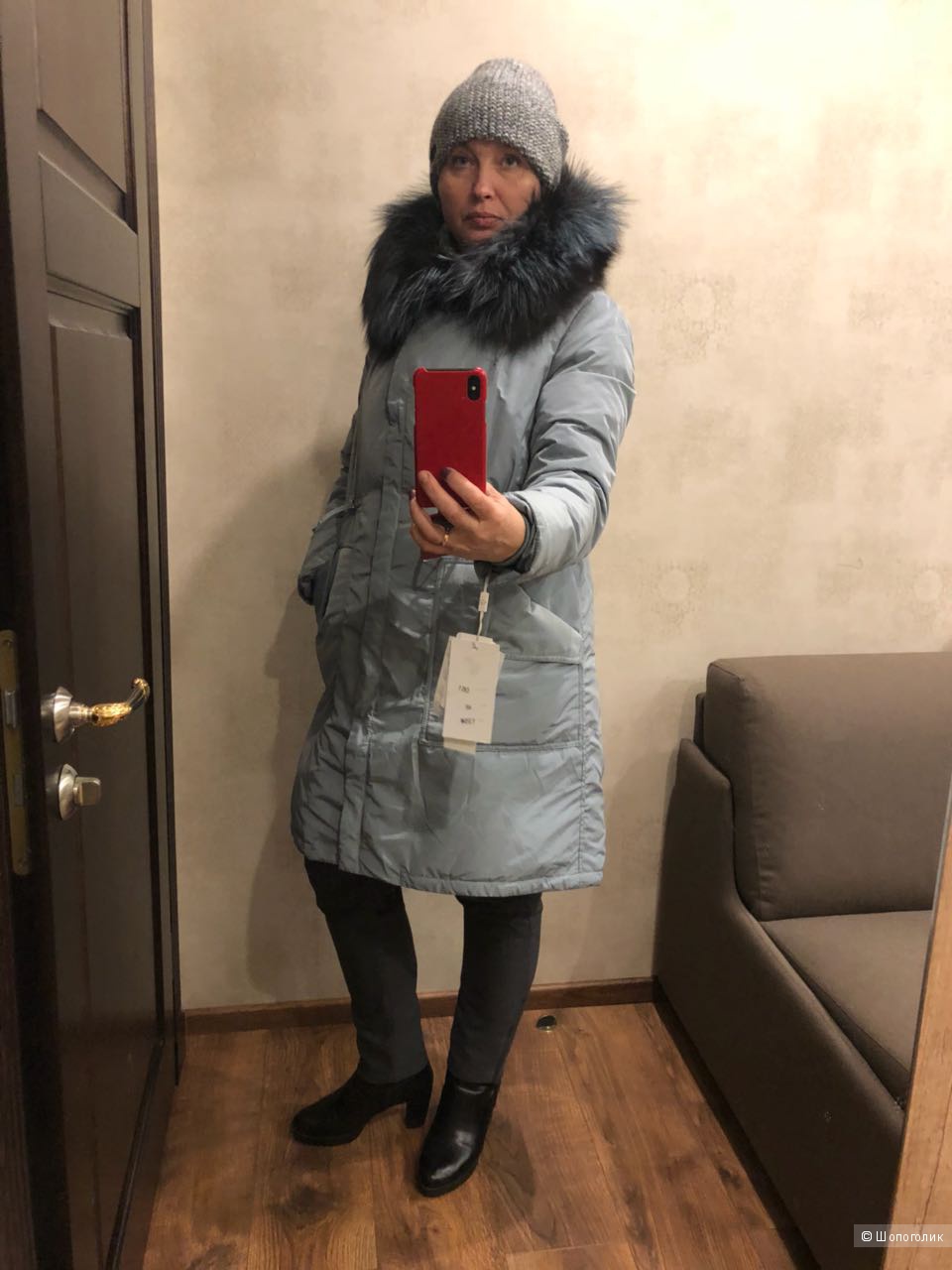 Пуховик  48 размер  Batterflei