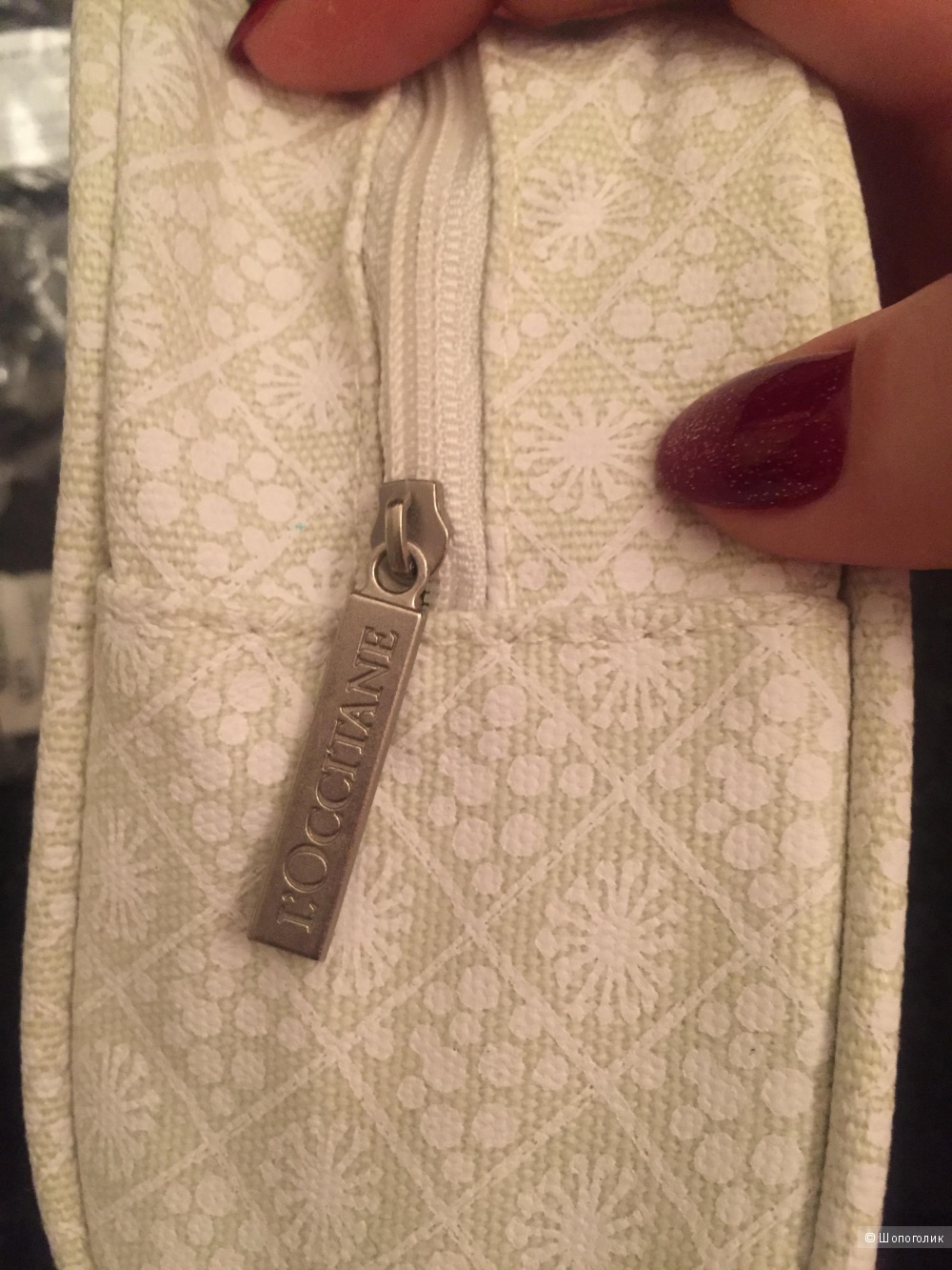 Косметичка Loccitane, 21*15*6.5 см