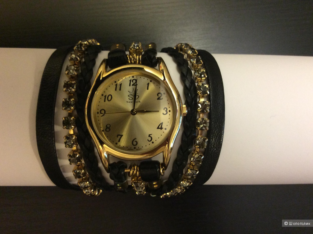 Часы Sara Designs, США, кожаный браслет.