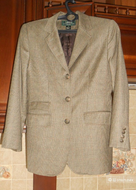 Твидовый пиджак LAUREN Ralph Lauren 44 размер