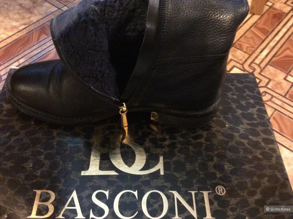Сапоги Basconi, натуральная кожа, еврозима, размер 38.