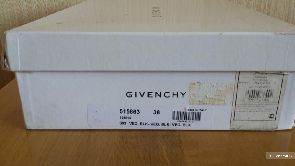 Открытые ботильоны Givenchy размер 38