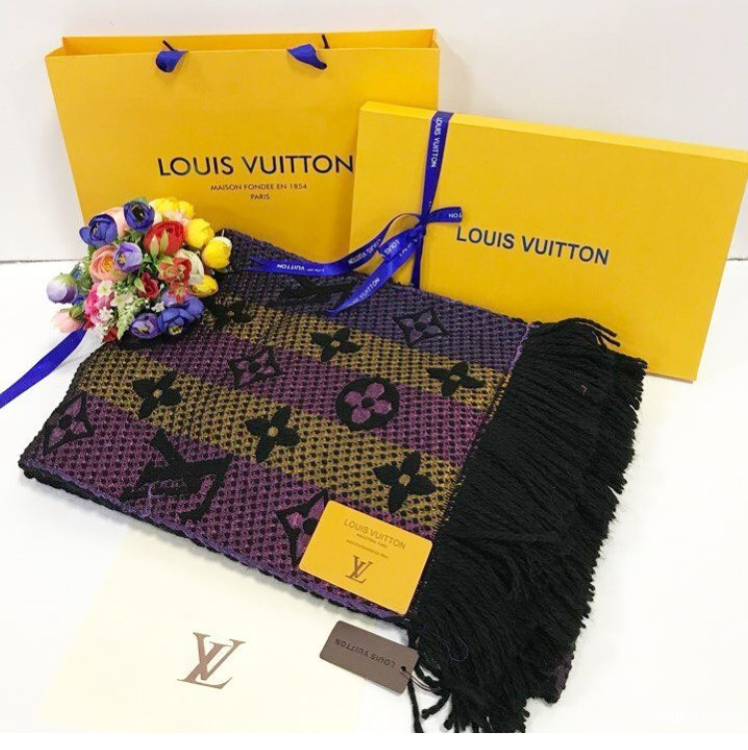 Шарф Louis Vuitton,  190*31 см