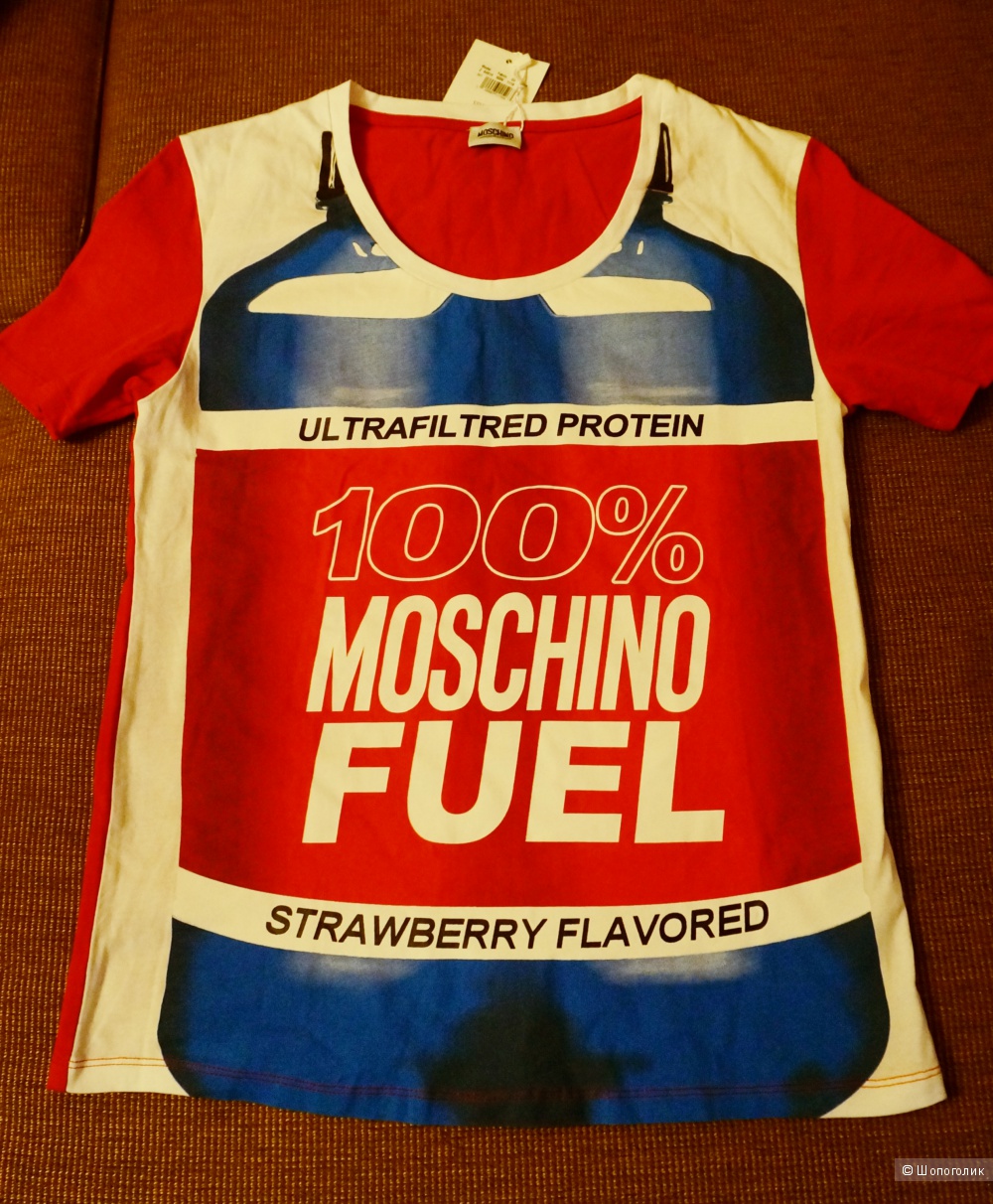 Женская футболка Moschino р. 44 S