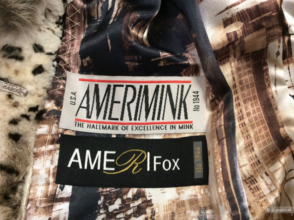 Меховая жилетка AmeriFox р.M-L