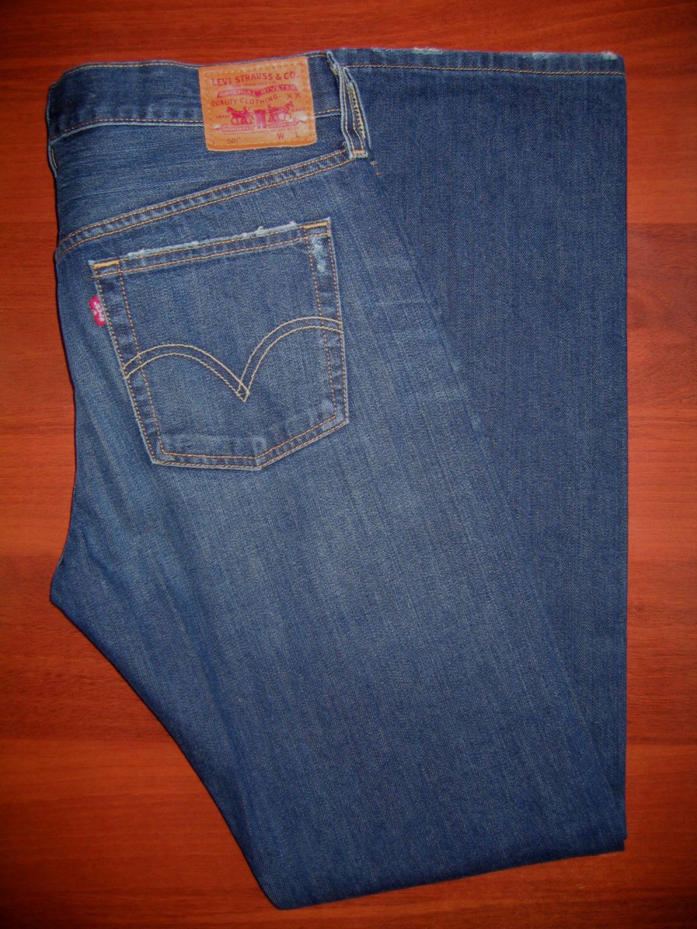 Джинсы LEVI’S 501®, W27/L32 (реально ~28-29)