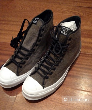 Шерстяные Converse Jack Purcell Signature Woolrich Boot, р 42.5